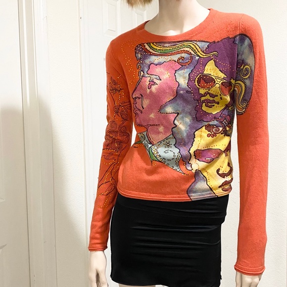 Print Pullover Sweater | Poshmark